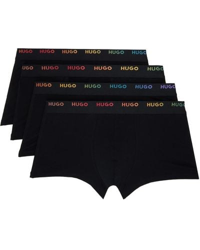 HUGO Rainbow ボクサー 5枚セット - ブラック