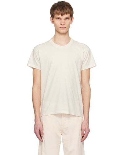 The Row Ivory Blaine T-Shirt - Multicolour