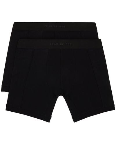 Fear Of God Two-pack Boxer Briefs - Black