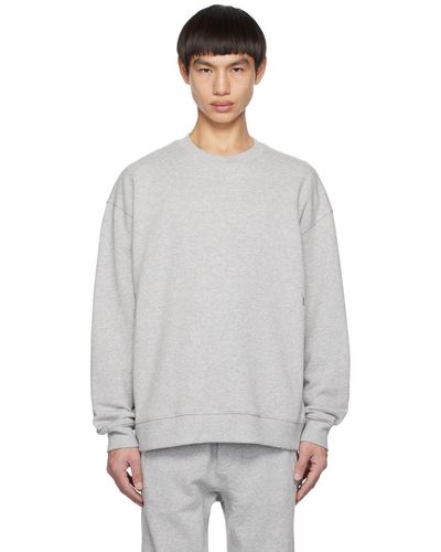 Ksubi Grey 4 X 4 biggie Sweatshirt