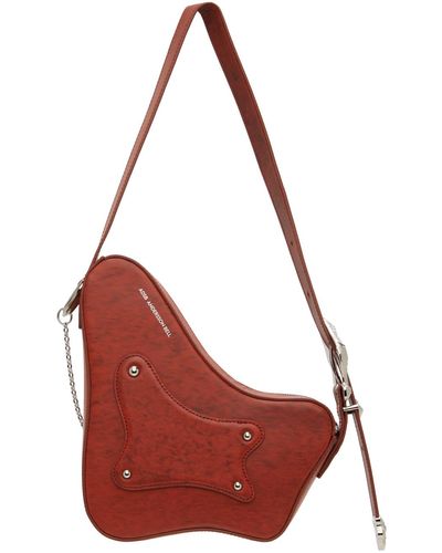 ANDERSSON BELL Sac sculptural rouge