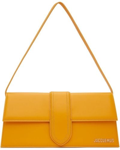 Jacquemus Orange 'le Bambino Long' Bag - Yellow