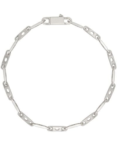 Rick Owens Silver Chain Necklace - Metallic