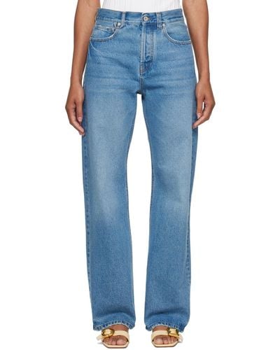 Jacquemus Les Classiques 'le De Nîmes Droit' Jeans - Blue