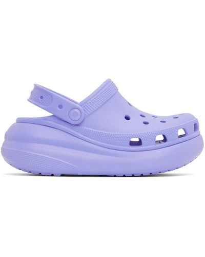 Crocs™ And Classic Crush Clogs From Finish Line - Purple