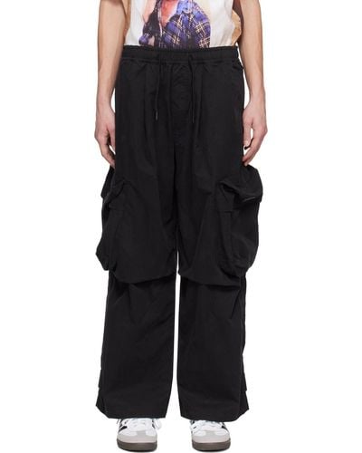 Perks And Mini Chow Cargo Trousers - Black