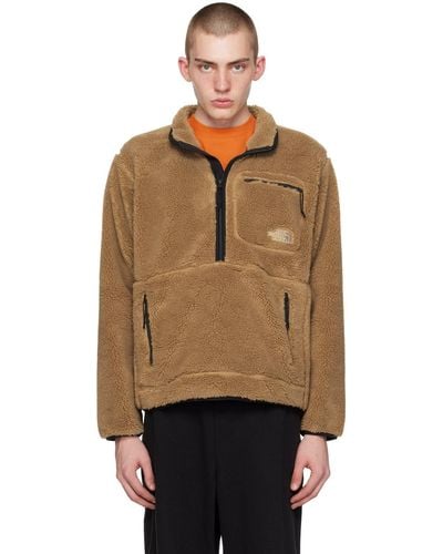 The North Face Brown Extreme Pile Sweater - Black