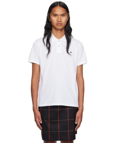 Vivienne Westwood White Classic Polo