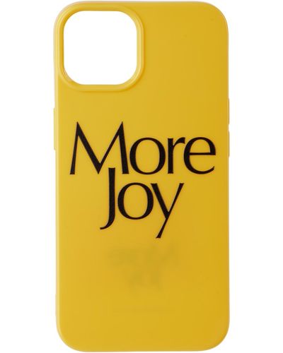 More Joy '' Iphone 13 Case - Yellow