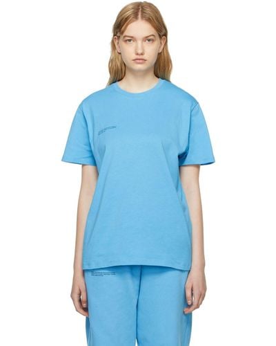PANGAIA Blue Organic Cotton T-shirt