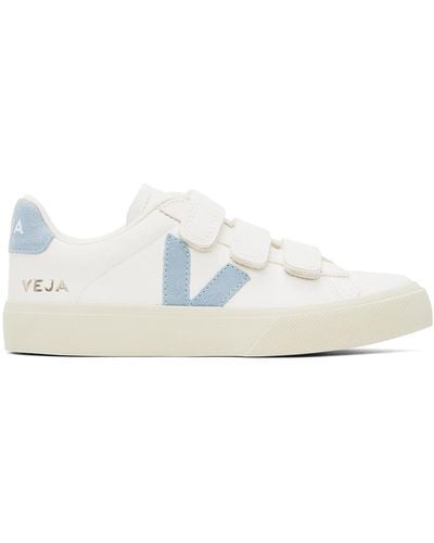 Veja White Recife Chromefree Leather Trainers - Black