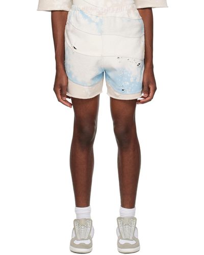 Liberal Youth Ministry Distressed Shorts - White