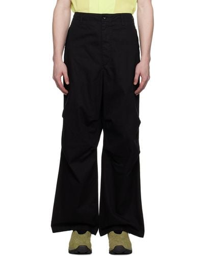 Engineered Garments Enginee garments pantalon noir exclusif à ssense