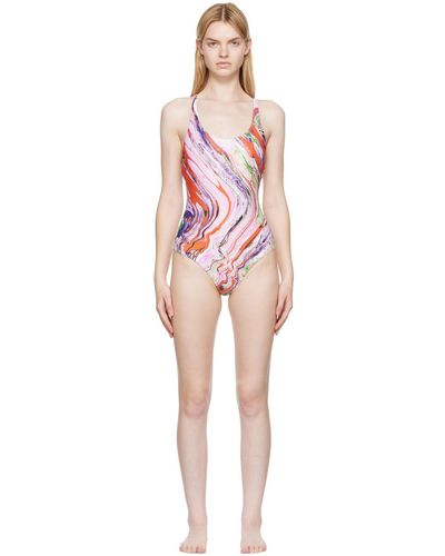 Acne Studios Nylon One-piece Swimsuit - Multicolor