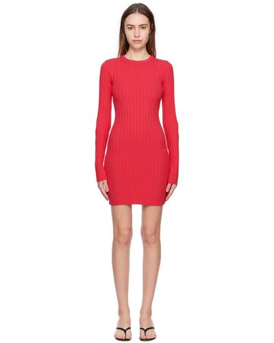 Cotton Citizen Capri Mini Dress - Red