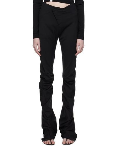 OTTOLINGER Drape Suit Trousers - Black