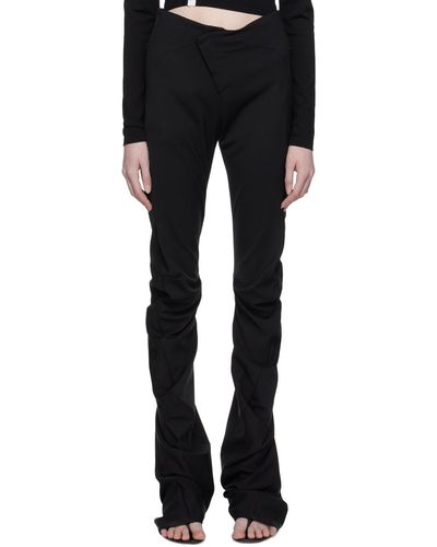 OTTOLINGER Pantalon de tailleur drapé noir