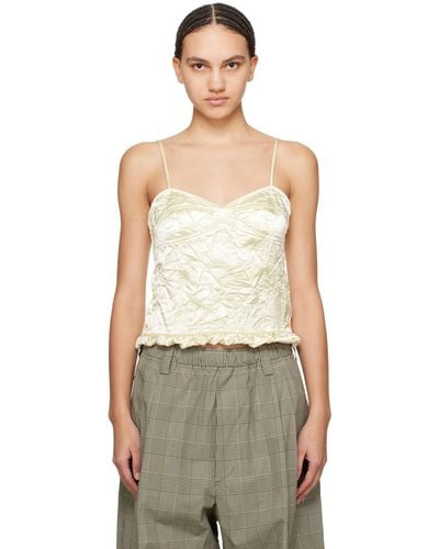 MERYLL ROGGE Off- Crinkled Camisole - Multicolor