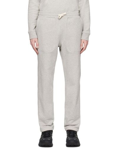 Norse Projects Gray Falun Classic Lounge Pants - Natural