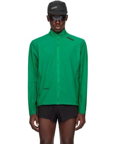 Soar Running Ultra Jacket - Green