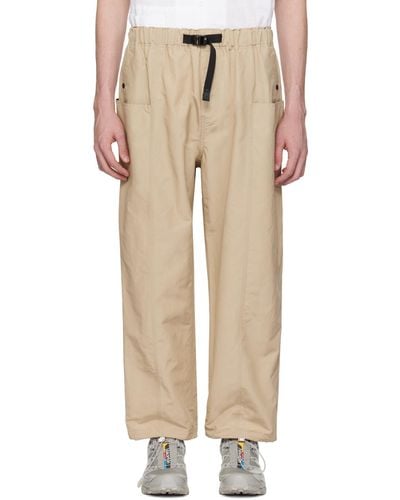 South2 West8 Belted C.s. Pants - Natural