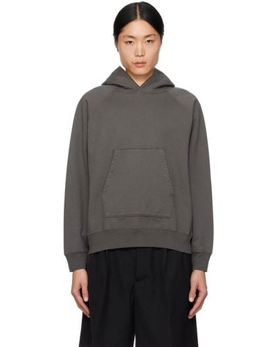 Lady White Co. Gray Super Weighted Hoodie - Black