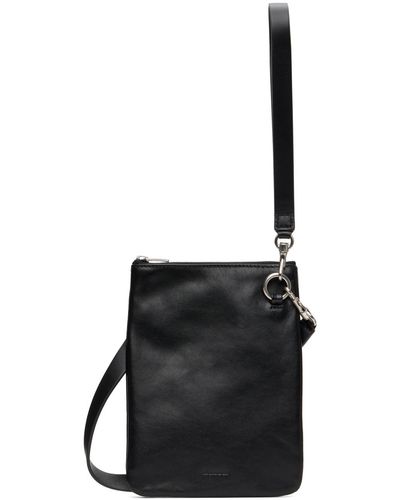 Jil Sander Black Link Pouch