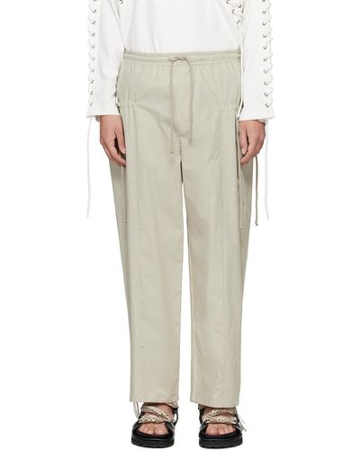 Craig Green Craig Circle Trousers - White