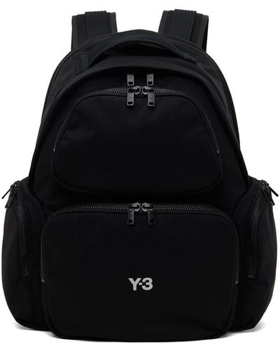 Y-3 Canvas Backpack - Black