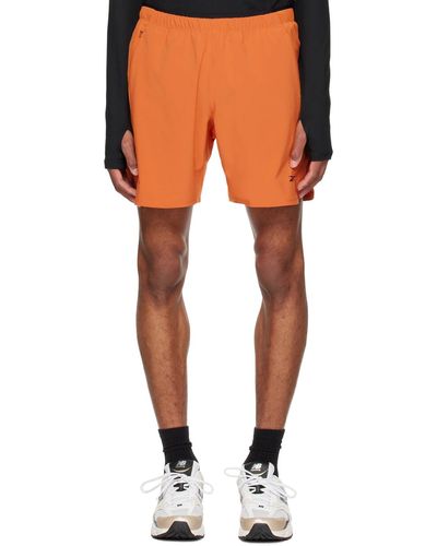 Reebok Orange Strength 3.0 Shorts