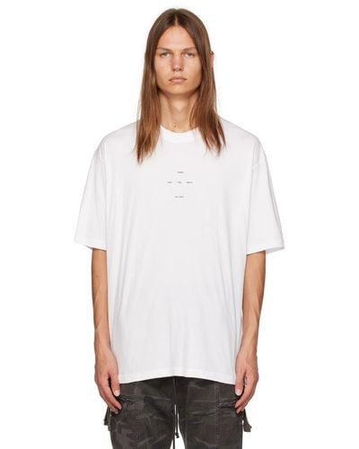 Song For The Mute Oversized T-shirt - White