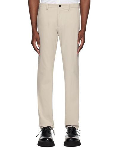 Theory Zaine Trousers - Natural
