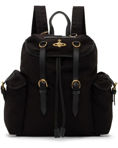 Vivienne Westwood Black Highland Backpack