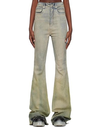 Rick Owens Off-white Bolan Jeans - Multicolor