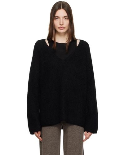 By Malene Birger Dipoma Sweater - Black