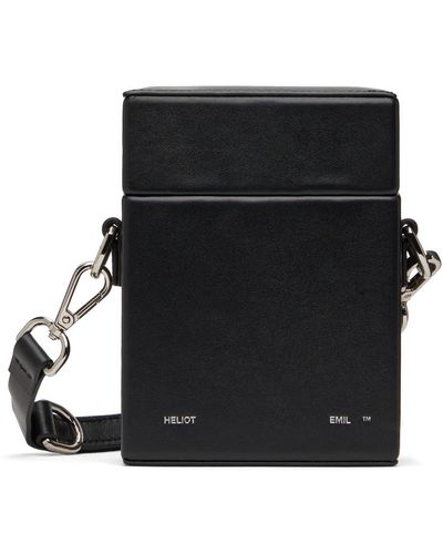 HELIOT EMIL Strap Box Bag - Black