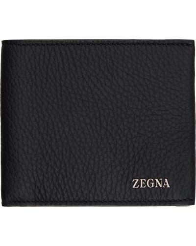 Zegna ハードウェア 財布 - ブラック