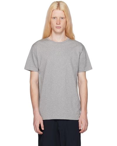 Norse Projects グレー Niels Tシャツ