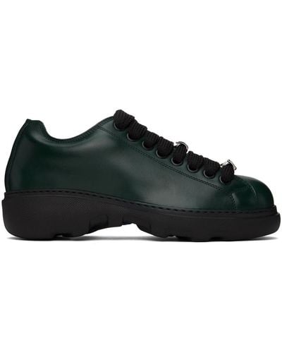 Burberry Leather Ranger Trainers - Black