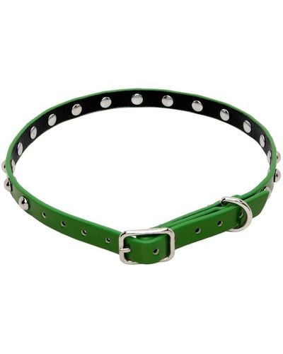 Justine Clenquet Ssense Exclusive Dylan Choker - Green