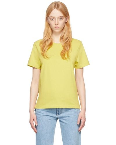 Bottega Veneta Green Cotton T-shirt - Multicolour