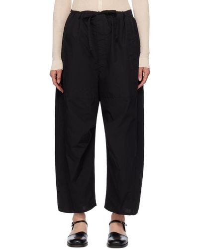 Lemaire Cropped Pants - Black