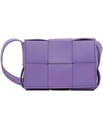 Bottega Veneta Purple Candy Cassette Bag