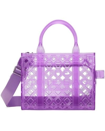 Marc Jacobs 'The Jelly Small' Tote - Purple