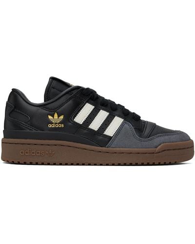 adidas Originals Black Forum 84 Low Cl Sneakers