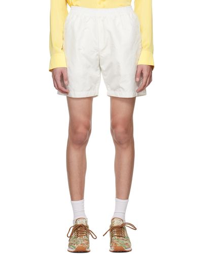 KANGHYUK Off- Airbag Shorts - White