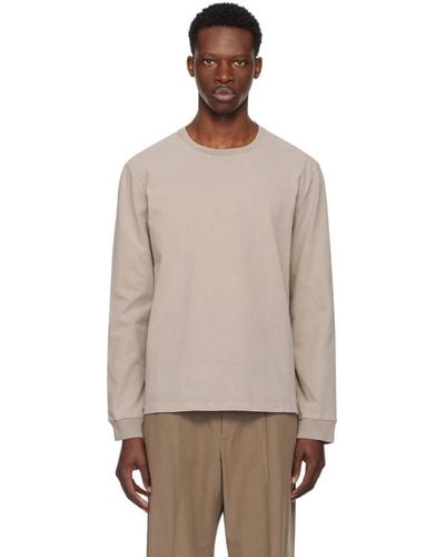 Our Legacy Taupe Tour Long Sleeve T-shirt - Multicolor