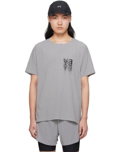 Y-3 Printed T-Shirt - Gray