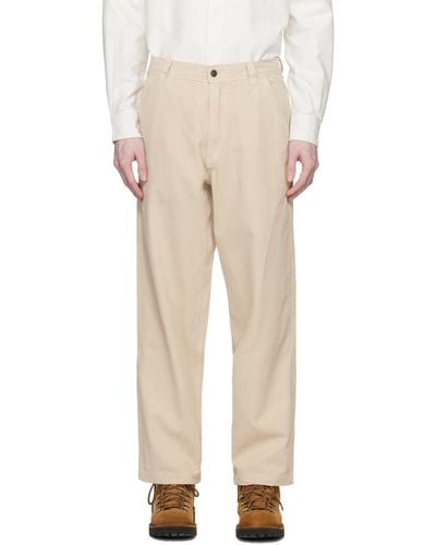 Adsum Pigment-dyed Pants - Natural