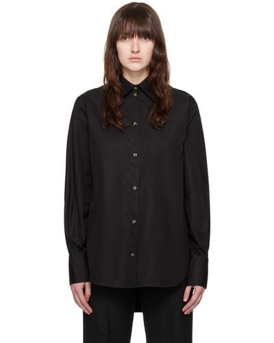 Totême Droptail Shirt - Black
